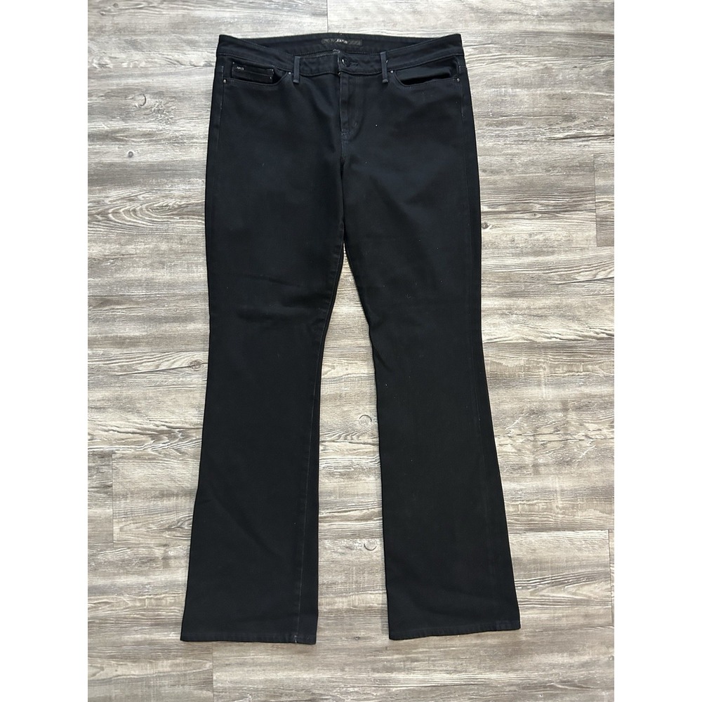 Joes Jeans Womens 32 Black Muse Perry Jr Bootcut Stretch Denim